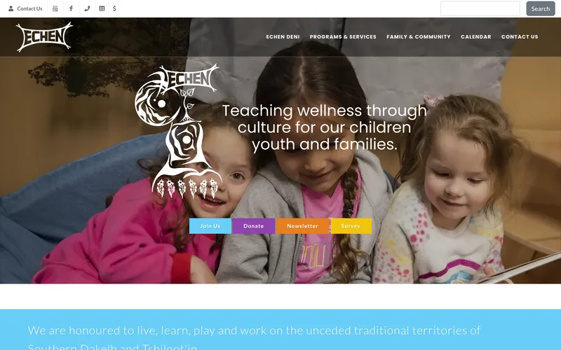 Echen Healing website