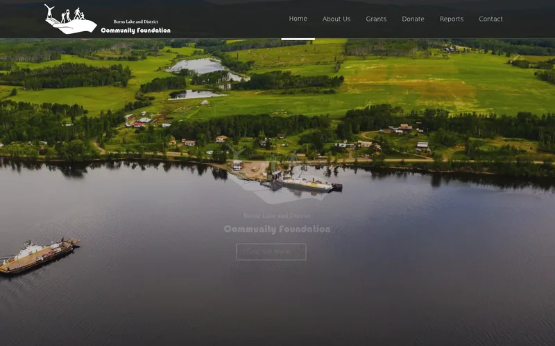 Burns Lake Community Foundation website