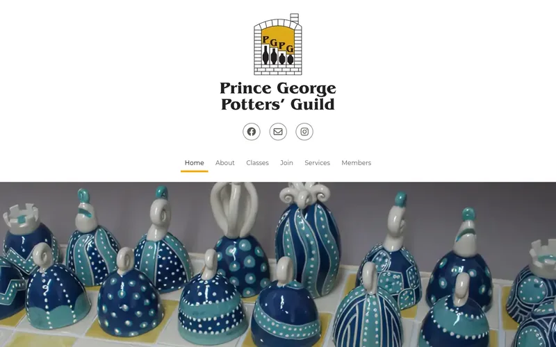 Prince George Potters' Guild website